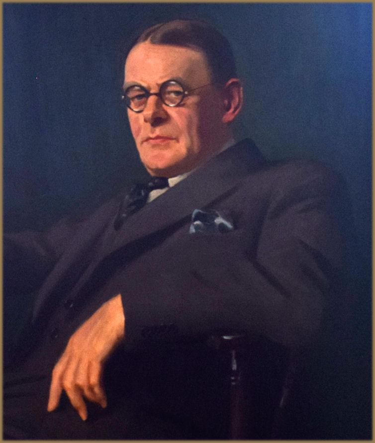 Portrait Of Sir John Alexander Hammerton 1871-1949 Writer And Editor ...